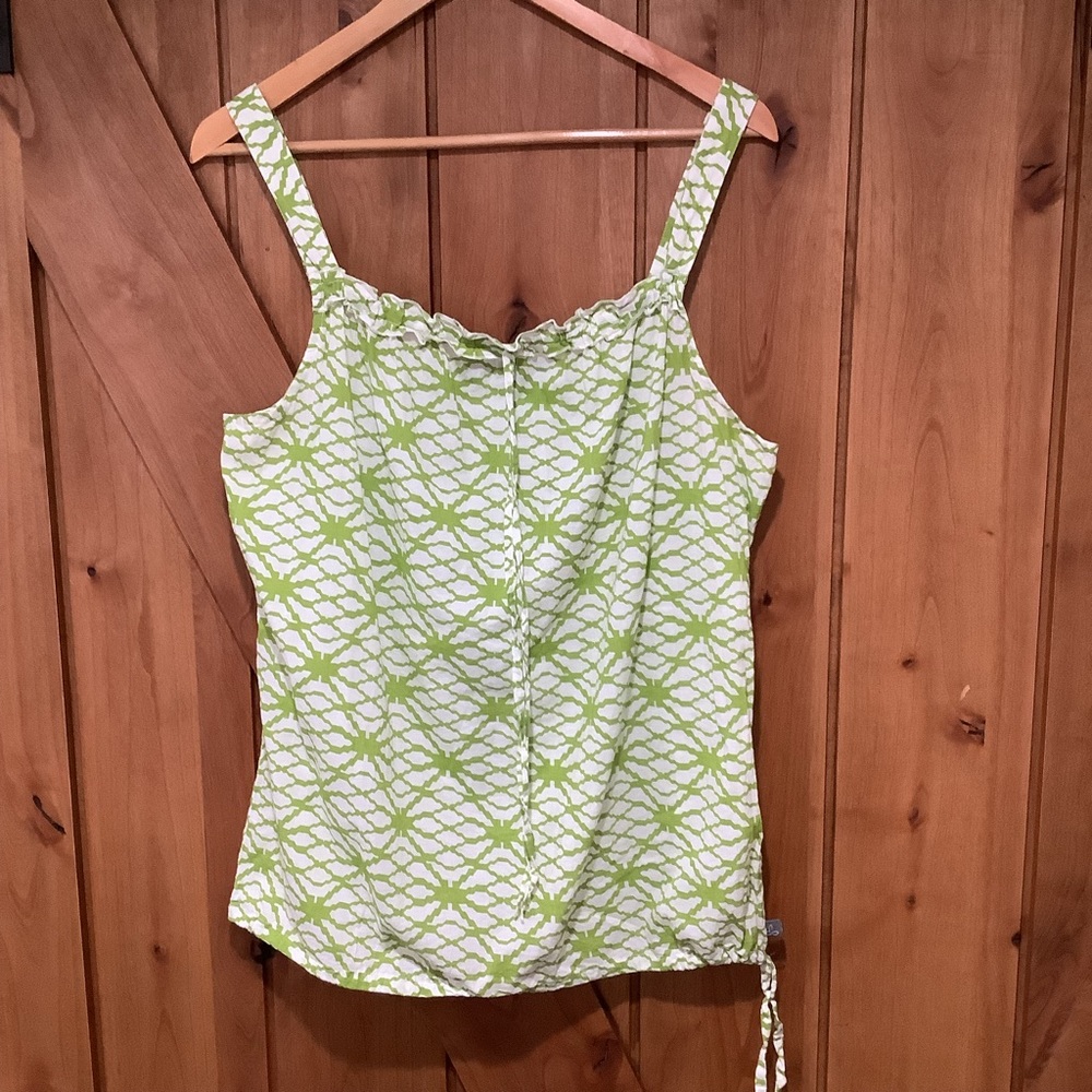 PrAna Geometric Cotton Tank Top